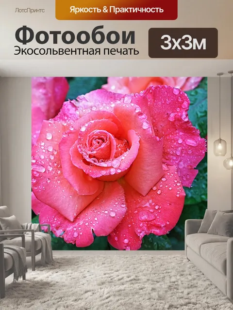 Фотообои Красные розы