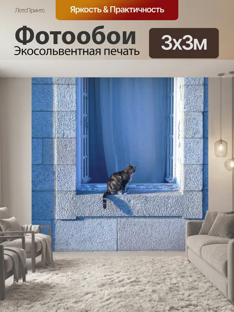 Фотообои Кошка