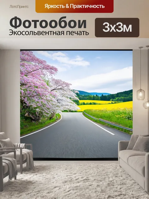 Фотообои япония: езда по живописной дороге у перевала с грандиозными панорамами