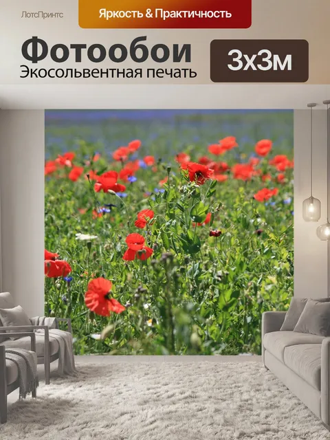 Фотообои Цветы