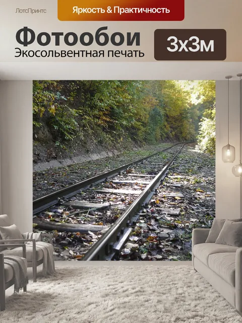 Фотообои Железнодорожные