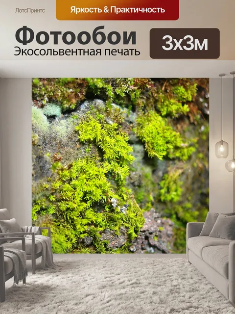 Фотообои Мох