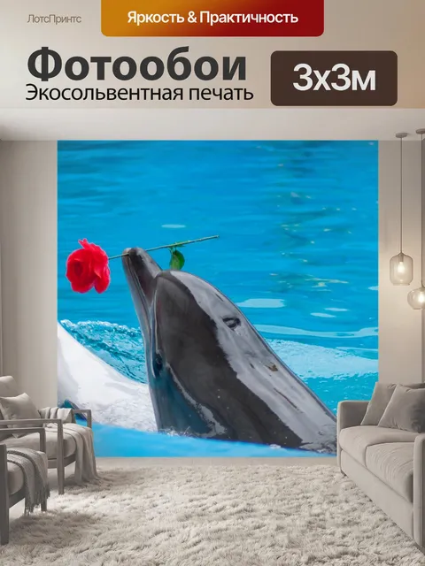 Фотообои Дельфинарий