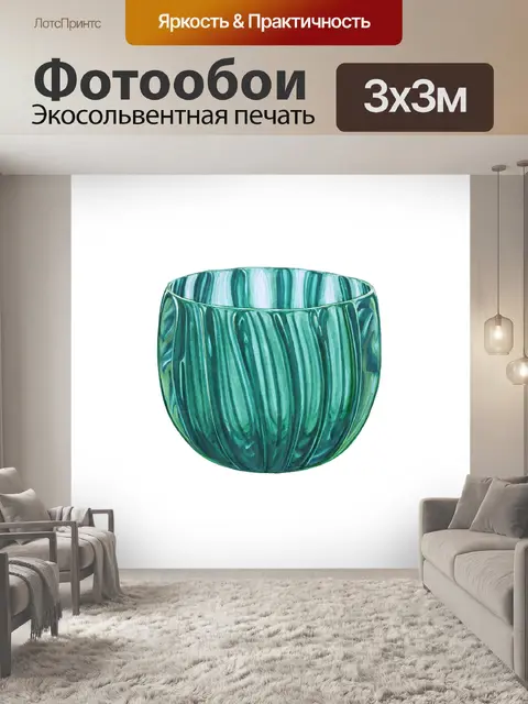 Фотообои Винтажная художественная роспись ракушек