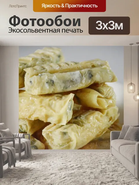 Фотообои Свежие креветки ролл