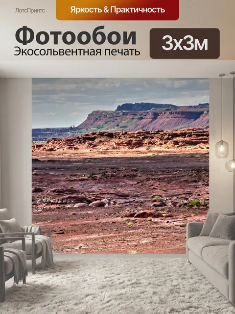 Фотообои Аризонский пустынный пейзаж