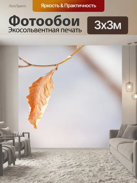 Фотообои Лист