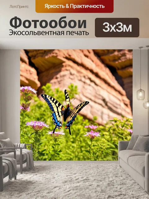Фотообои бабочки