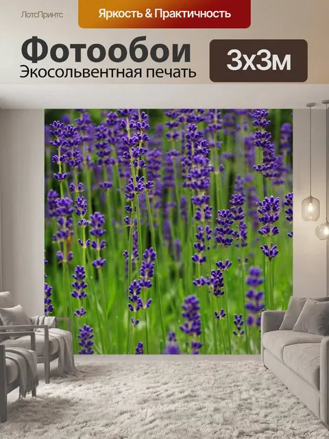 Фотообои Лаванда