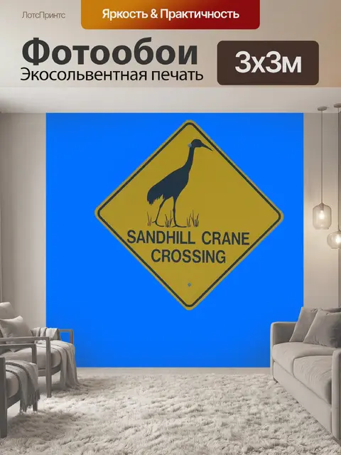 Фотообои Канадский журавль
