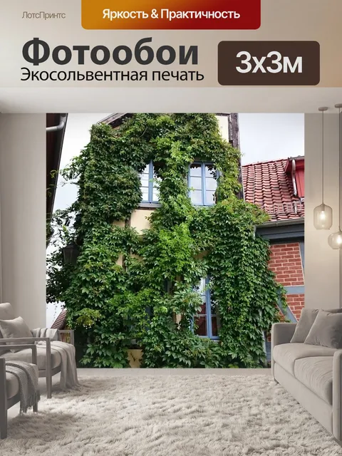 Фотообои Половина дома