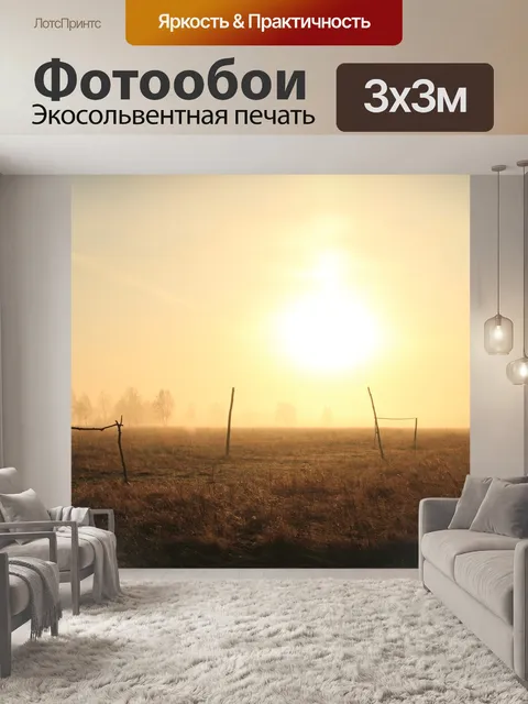 Фотообои Футбольное поле