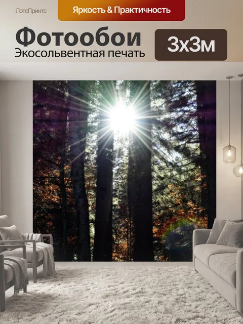 Фотообои Солнечный лучик