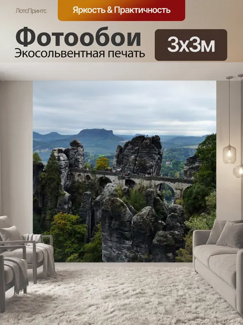 Фотообои Вид на мост бастай