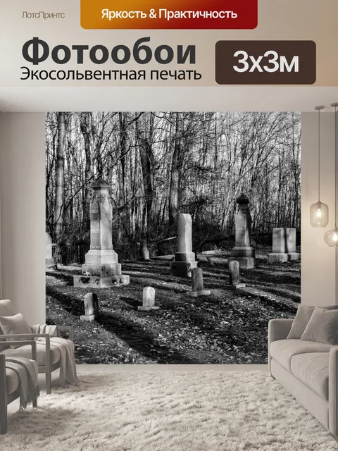Фотообои Баркман кладбище