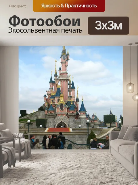 Фотообои Диснейленд
