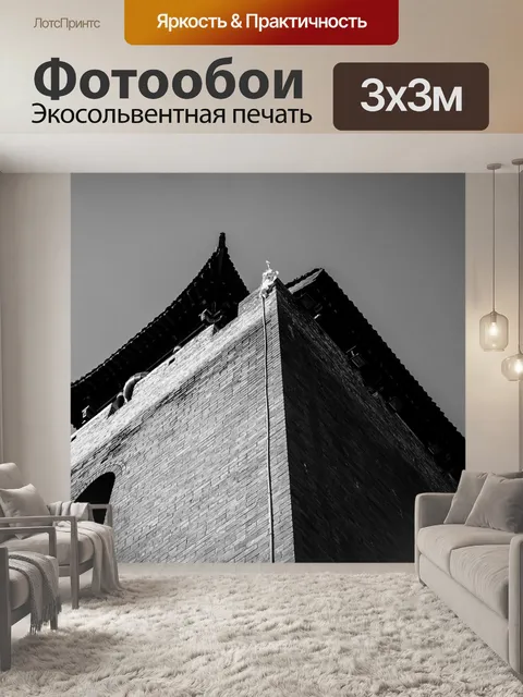 Фотообои Черно белое изображение
