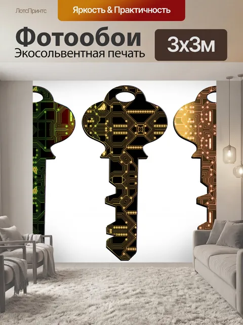 Фотообои Ключи безопасности