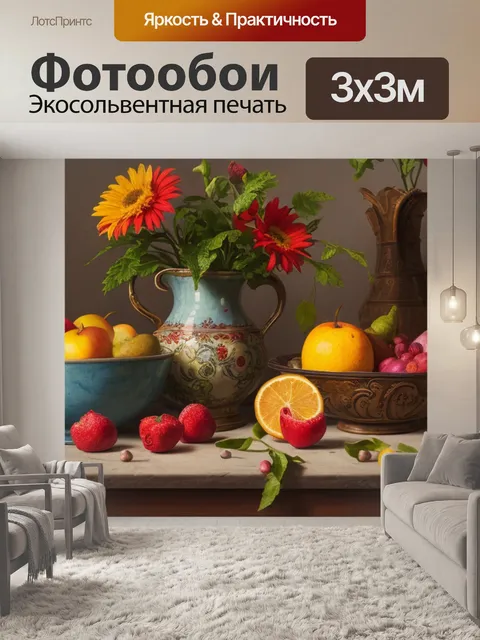 Фотообои натюрморт с натуры это как