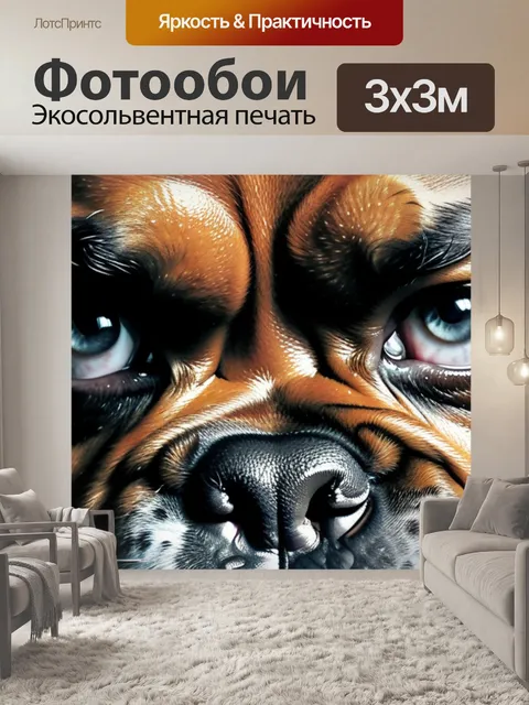Фотообои с боксером