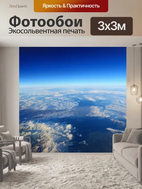 Фотообои С самолета