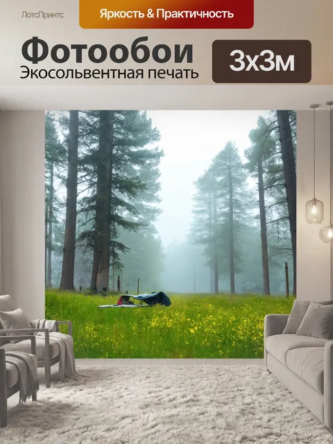 Фотообои греция, национальный парк, утренний туман, высокие деревья, тропы для прогулок, наслаждение природой, звуки…