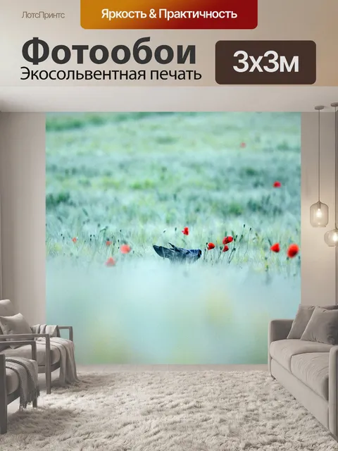 Фотообои Мак