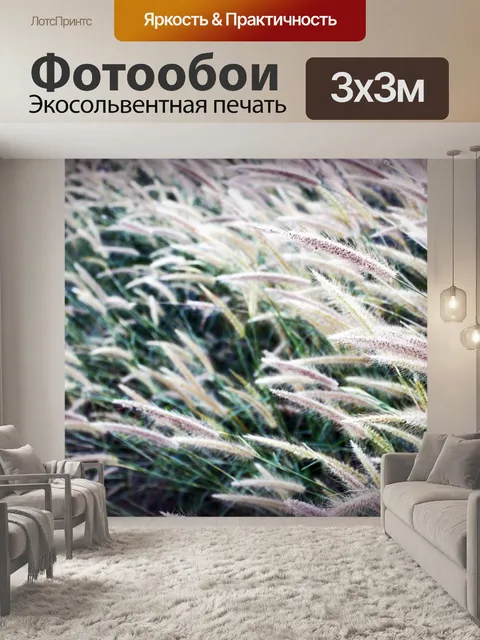 Фотообои Полевые цветы