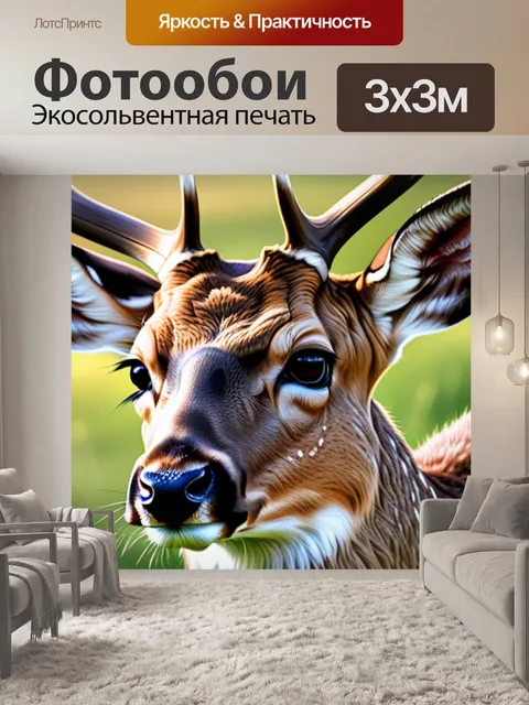 Фотообои с оленями