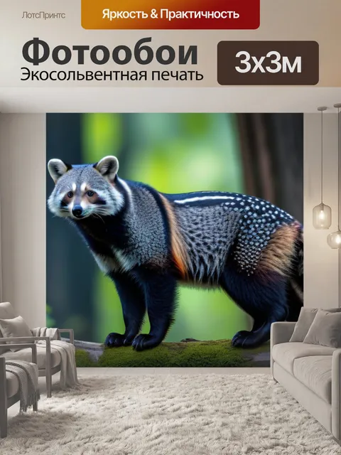 Фотообои лесные животные