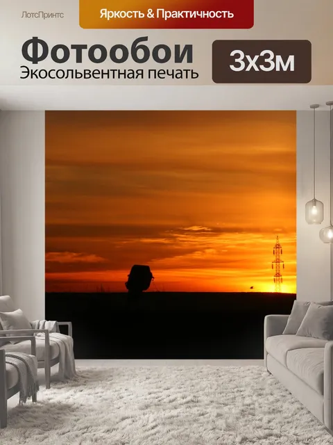 Фотообои Поднялся