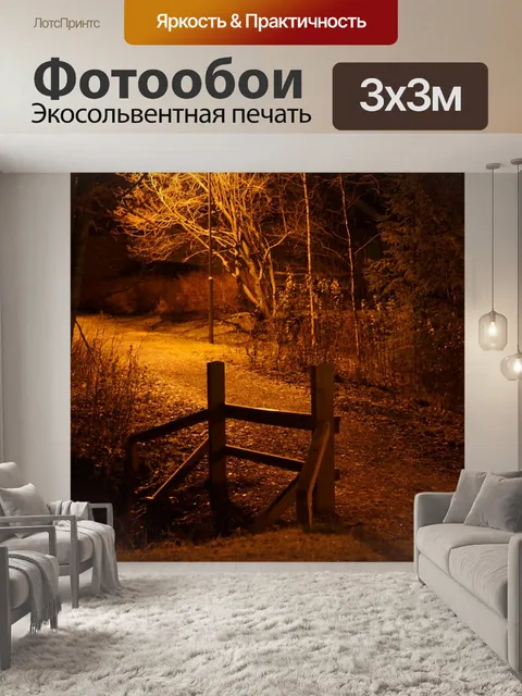 Фотообои Ночная картина
