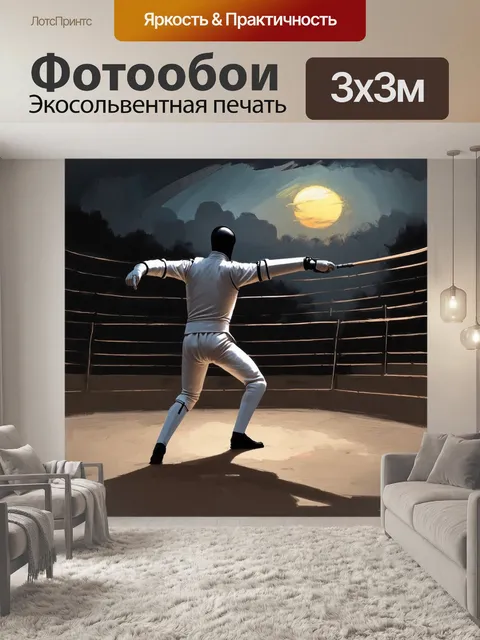 Фотообои легендарный фехтовальщик