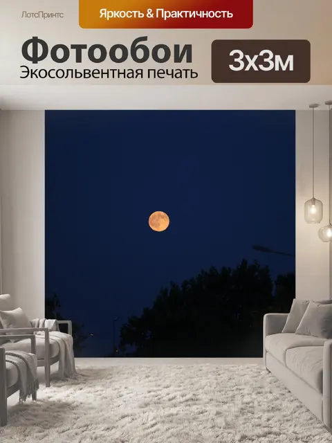 Фотообои Луна