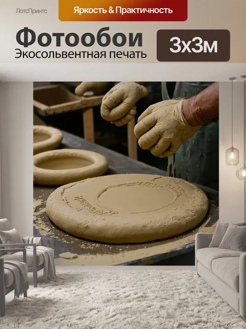 Фотообои винтаж переносят нас на старый керамический завод