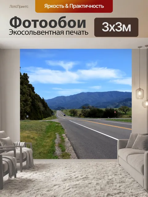 Фотообои Загородное шоссе