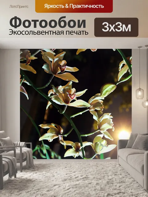 Фотообои Цветы