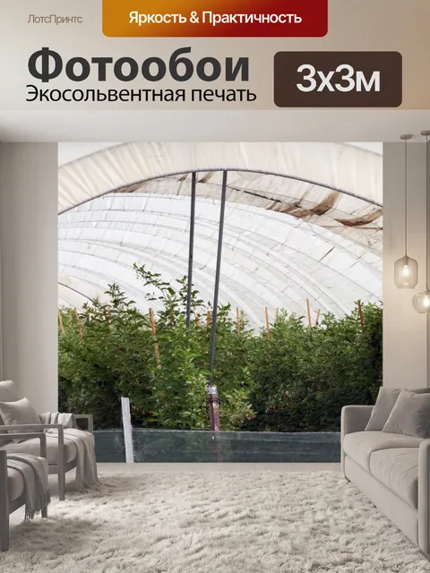 Фотообои Сельскохозяйственная палатка