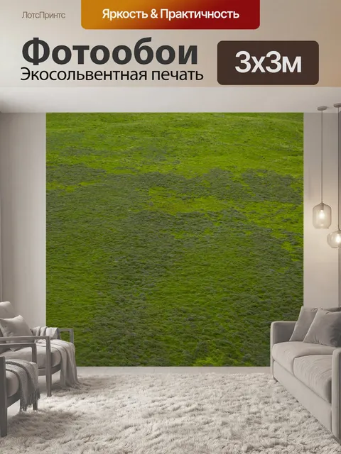 Фотообои Зеленая трава фон