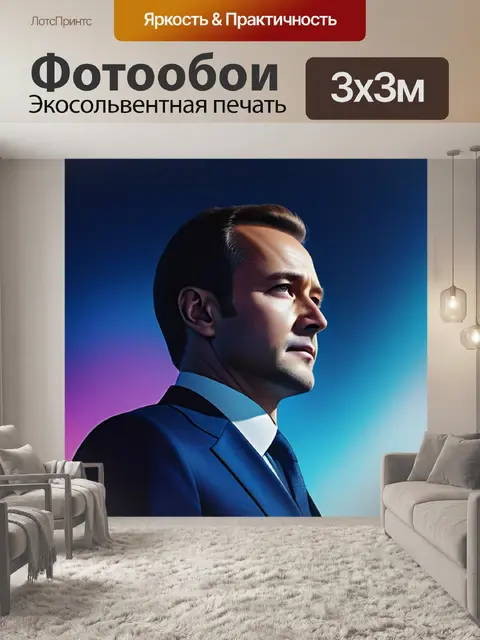 Фотообои с медведевым