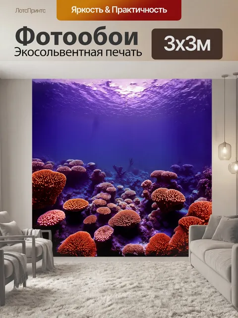 Фотообои на дне красного моря