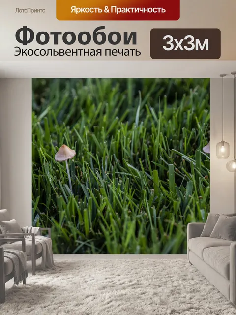 Фотообои Газовые грибы Бежевый цвет