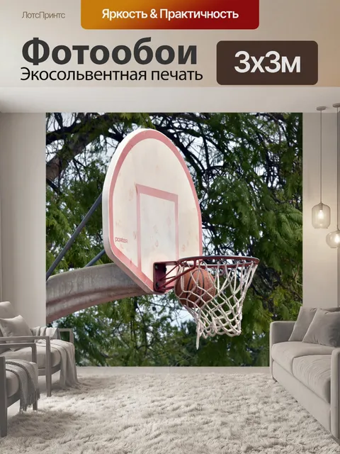 Фотообои Баскетбол выстрел # 4