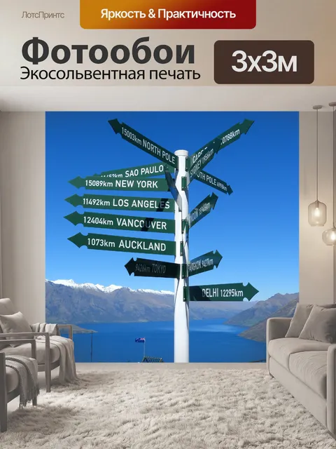 Фотообои Указатель