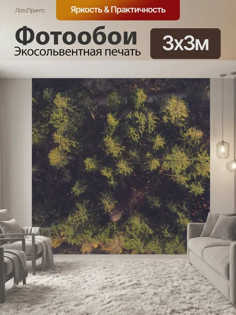 Фотообои С высоты птичьего полета