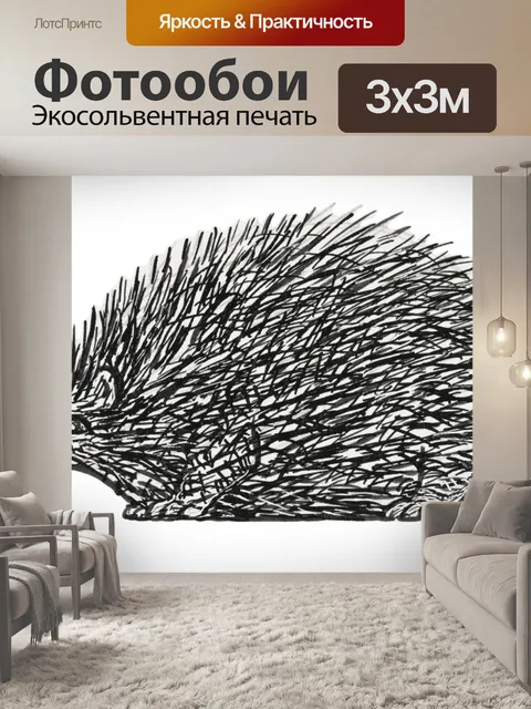 Фотообои еж