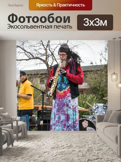 Фотообои Музыкант