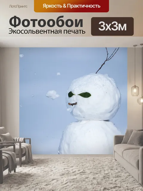 Фотообои Снег