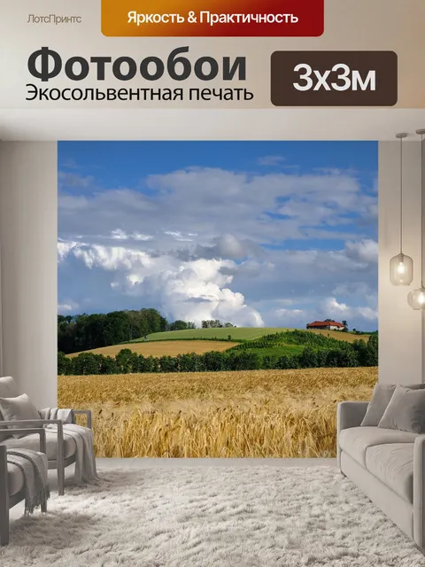 Фотообои Поля