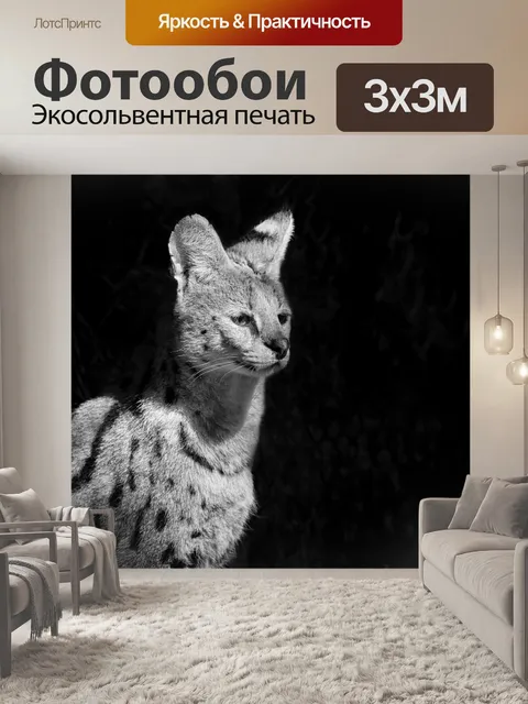 Фотообои Сервал